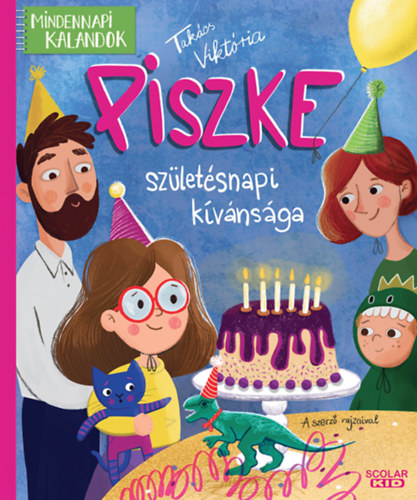 Βιβλίο Piszke születésnapi kívánsága Takács Viktória