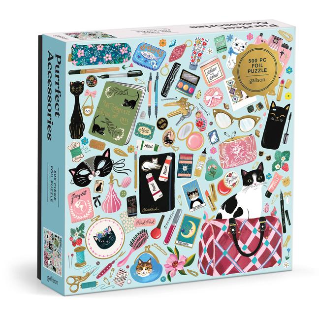 Hra/Hračka Purrfect Accessories 500 Piece Foil Puzzle Galison