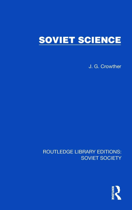 Livro Soviet Science J.G. Crowther