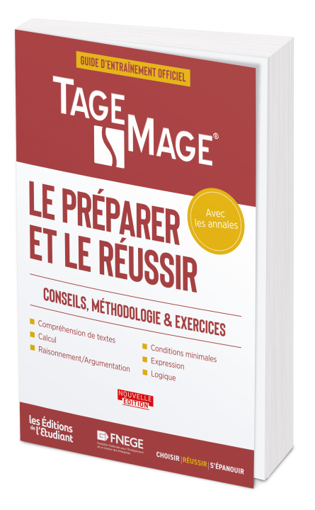 Knjiga Préparer et réussir le TAGE MAGE FNEGE