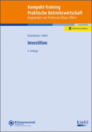 Buch Kompakt-Training Investition Bernd Britzelmaier