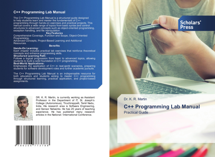 Knjiga C++ Programming Lab Manual Dr. K. R. Martin