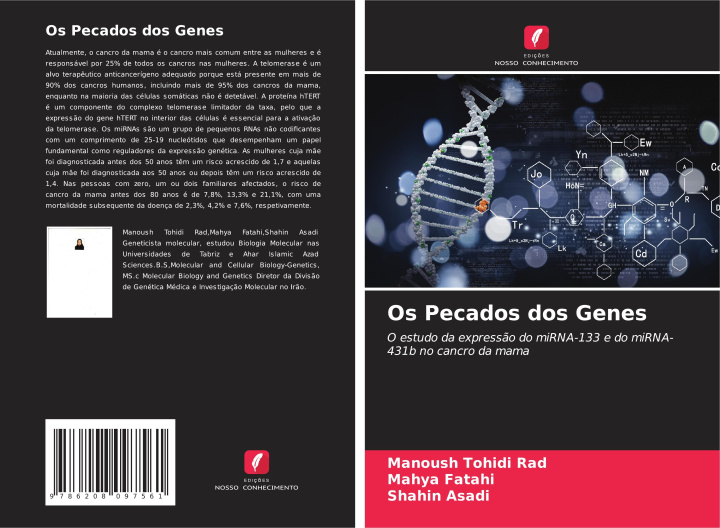 Buch Os Pecados dos Genes Manoush Tohidi Rad