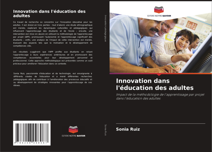 Boek Innovation dans l'éducation des adultes Sonia Ruiz