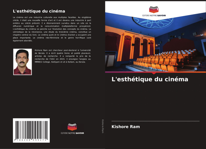 Knjiga L'esthétique du cinéma Kishore Ram