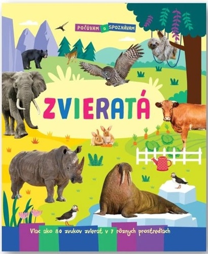 Boek Počúvam a spoznávam Zvieratá 