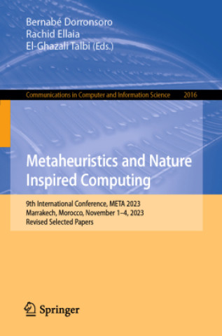 Boek Metaheuristics and Nature Inspired Computing Bernabé Dorronsoro