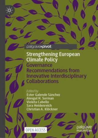 Buch Strengthening European climate policy Ester Galende Sánchez
