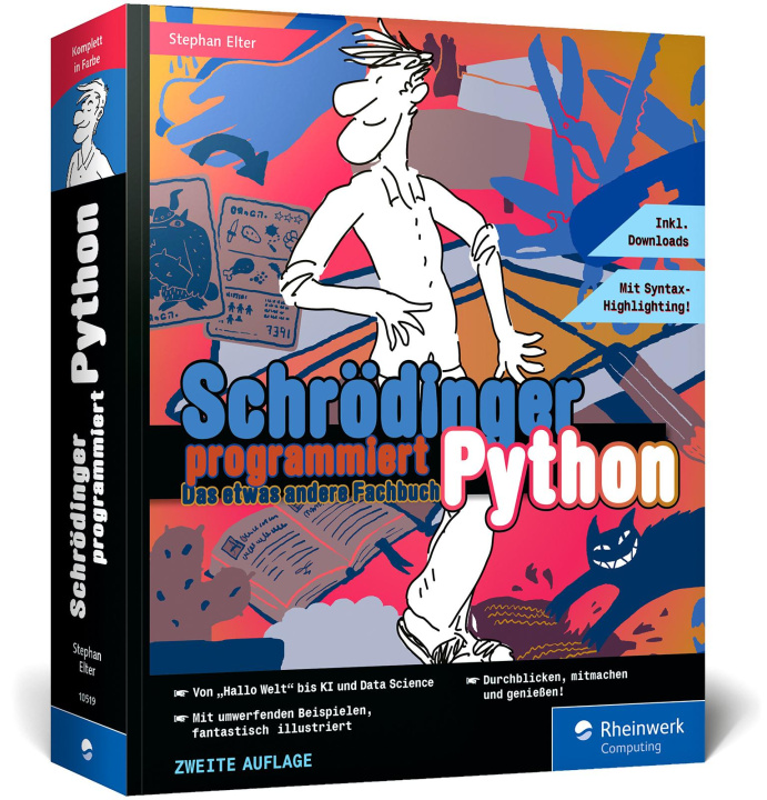 Knjiga Schrödinger programmiert Python Stephan Elter