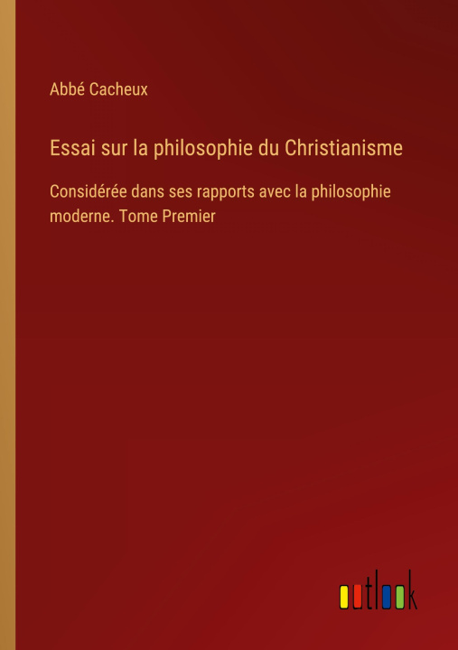 Knjiga Essai sur la philosophie du Christianisme 