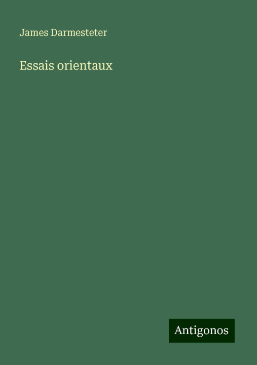 Knjiga Essais orientaux 