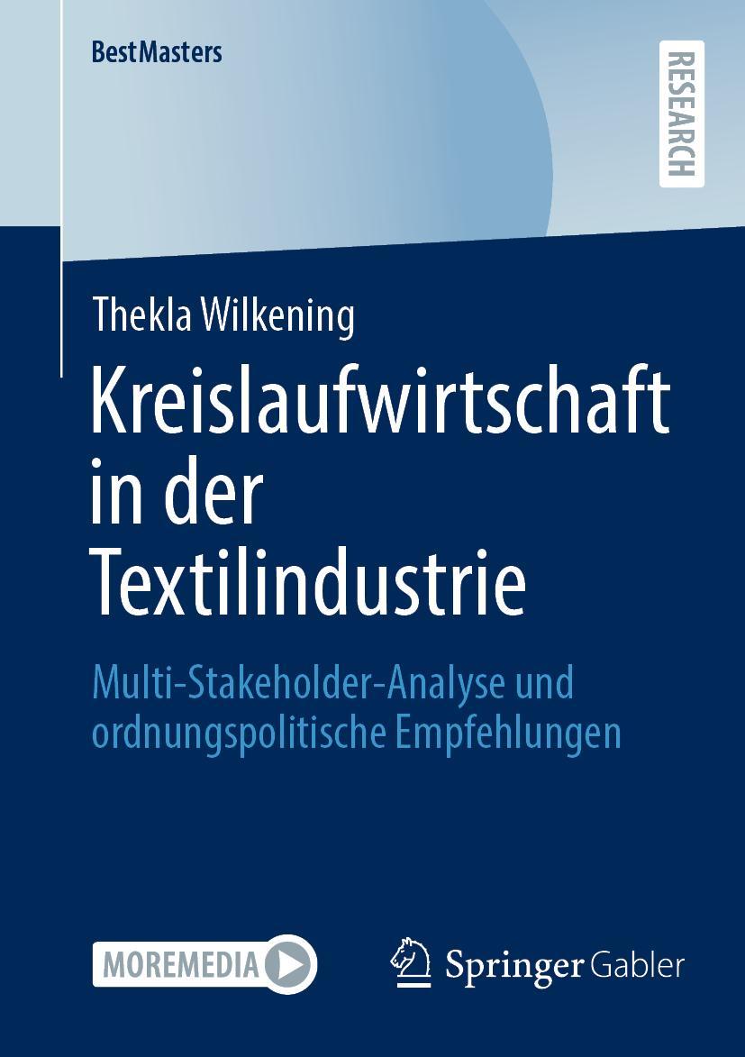 Βιβλίο Kreislaufwirtschaft in der Textilindustrie Wilkening
