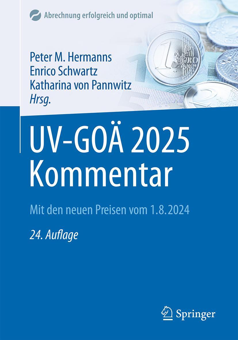Boek UV-GOÄ 2025 Kommentar Enrico Schwartz