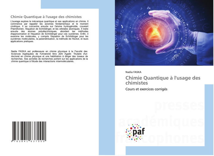 Knjiga Chimie Quantique ? l'usage des chimistes Nadia FASKA