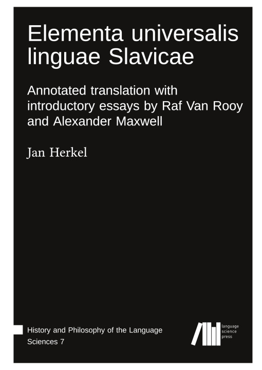 Boek Elementa universalis linguae Slavicae Alexander Maxwell