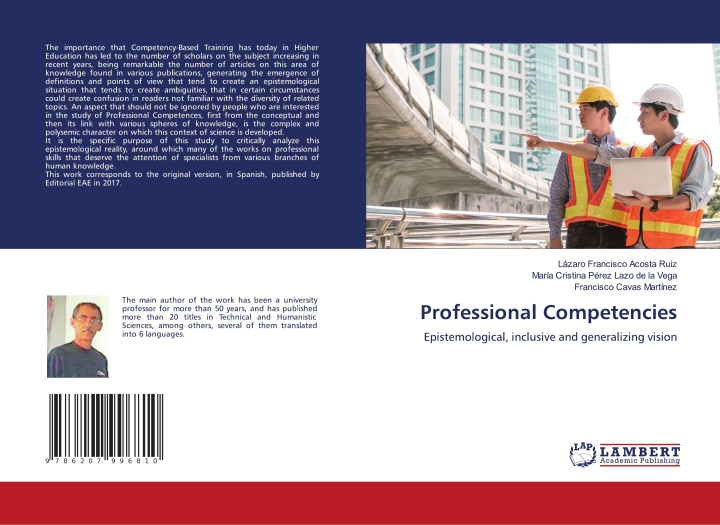 Knjiga Professional Competencies María Cristina Pérez Lazo de la Vega