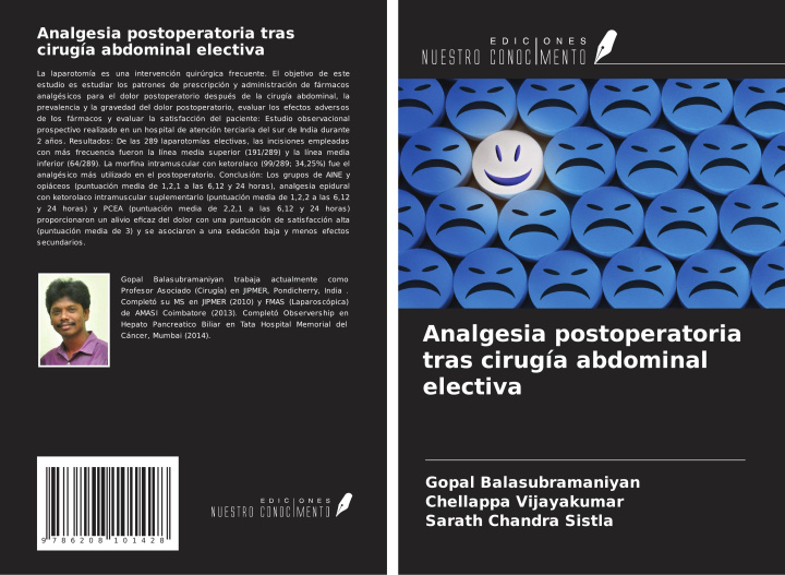 Knjiga Analgesia postoperatoria tras cirugía abdominal electiva Chellappa Vijayakumar