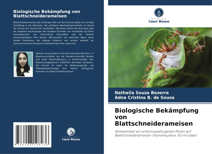 Kniha Biologische Bekämpfung von Blattschneiderameisen Adna Cristina B. de Sousa