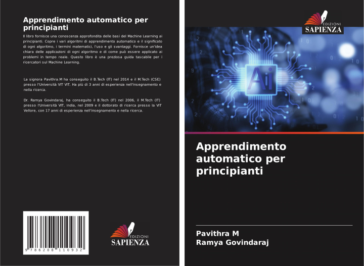 Knjiga Apprendimento automatico per principianti Ramya Govindaraj