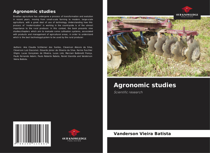 Knjiga Agronomic studies Vanderson Vieira Batista