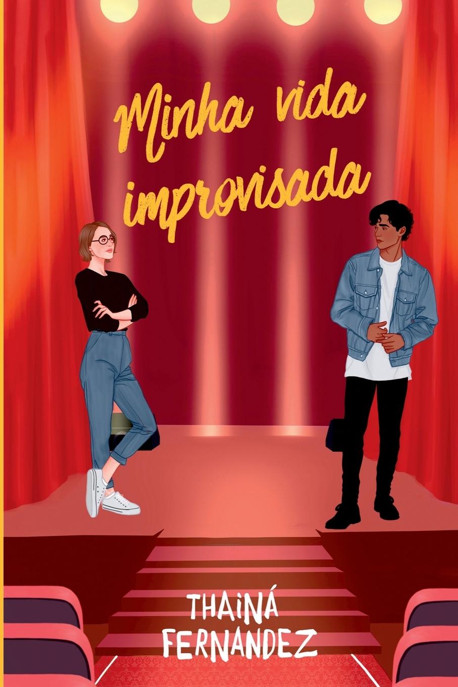 Knjiga Minha Vida Improvisada Fernandez Thainá