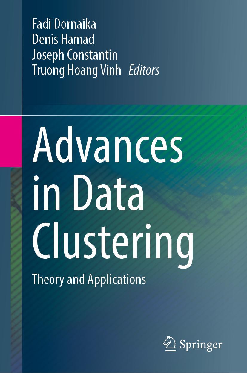 Book Advances in Data Clustering Fadi Dornaika