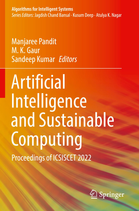 Book Artificial Intelligence and Sustainable Computing Sandeep Kumar