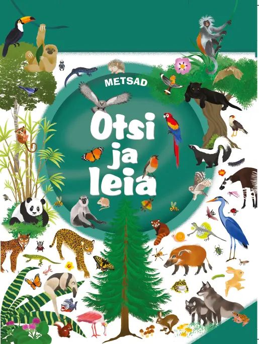 Knjiga Otsi ja leia. Metsad 