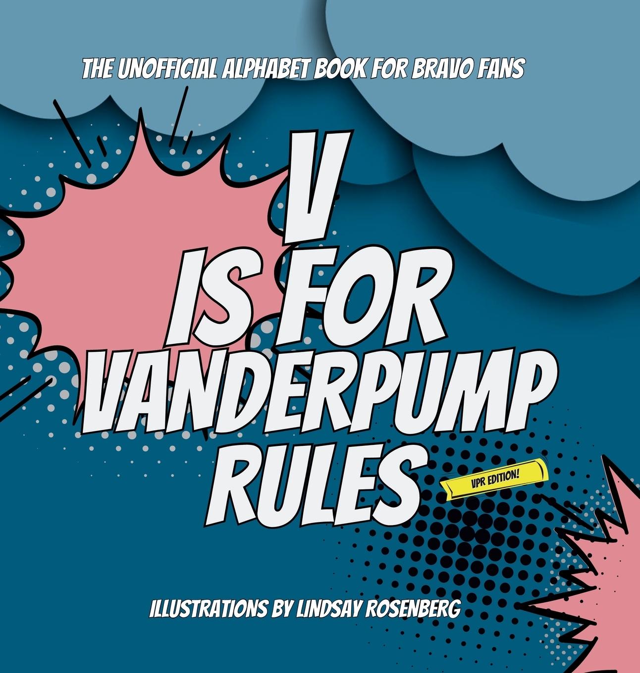 Knjiga V IS FOR VANDERPUMP RULES LINDSAY ROSENBERG