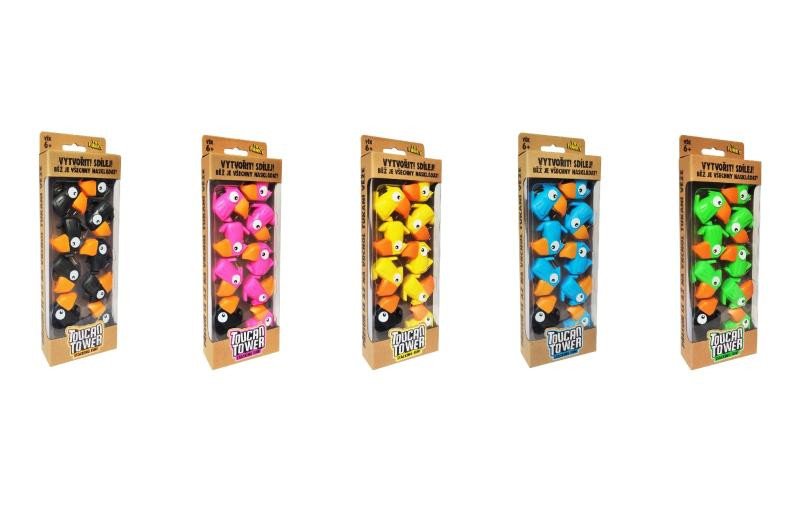 Jogo/brinquedo Toucan Tower Stacking Fun 