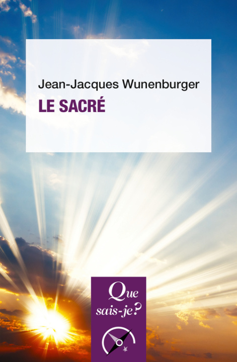 Boek Le Sacré Wunenburger
