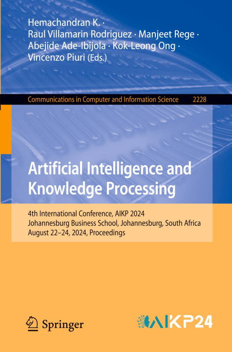 Βιβλίο Artificial Intelligence and Knowledge Processing Hemachandran K