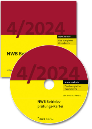 Digitalno NWB Betriebsprüfungs-Kartei DVD 4/2024 