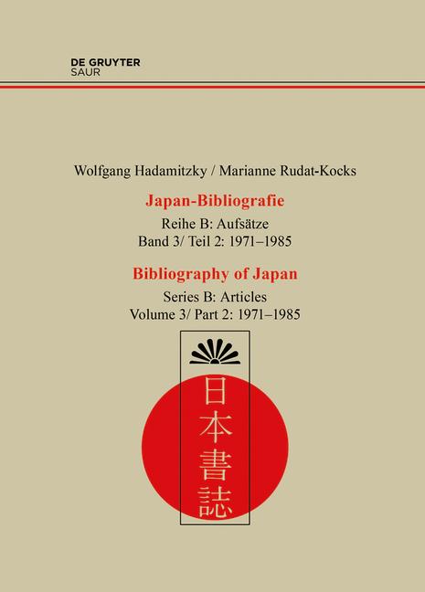 Buch 1971-1985 Wolfgang Hadamitzky