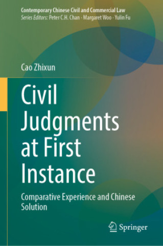 Knjiga Civil Judgments at First Instance Cao Zhixun