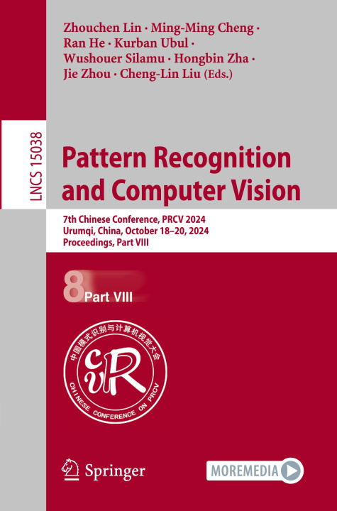 Kniha Pattern Recognition and Computer Vision Zhouchen Lin