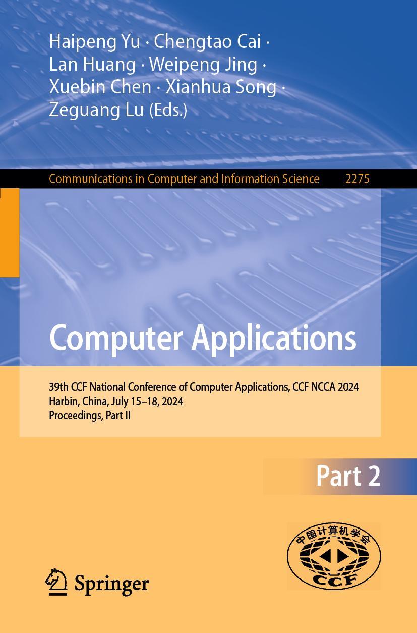 Βιβλίο Computer Applications Haipeng Yu
