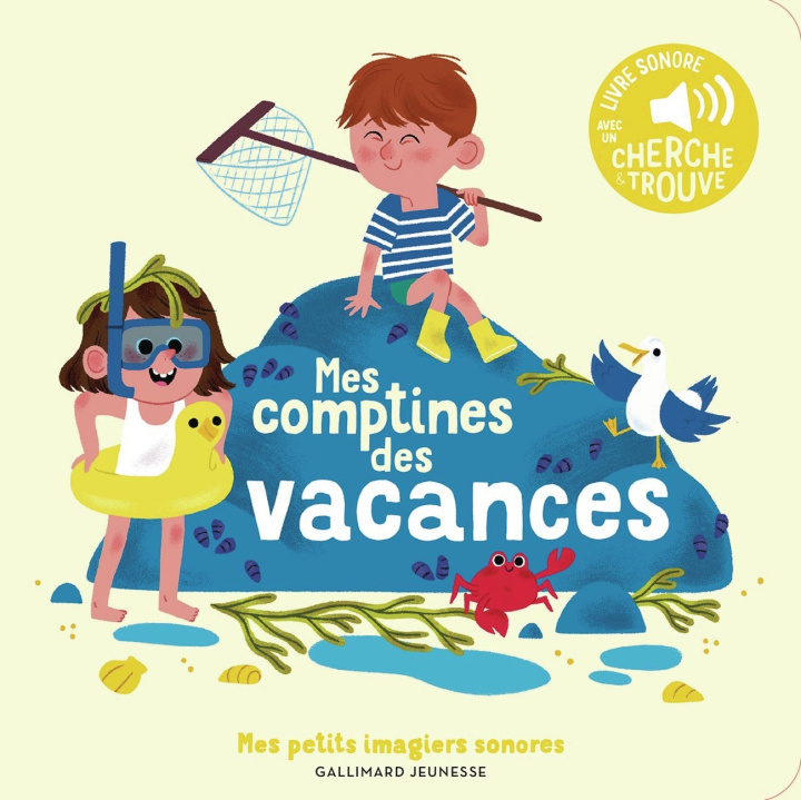 Boek MES COMPTINES DES VACANCES ELSA FOUQUIER