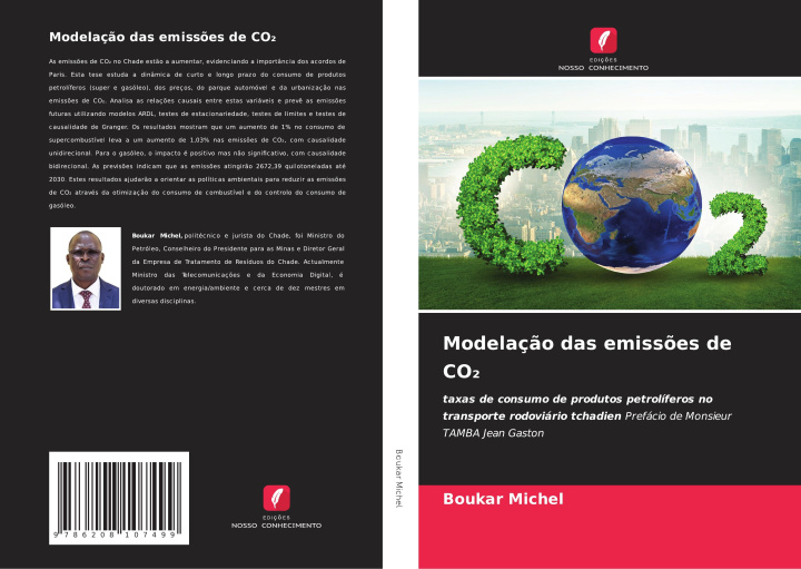 Knjiga Modelação das emissões de CO2 Boukar Michel