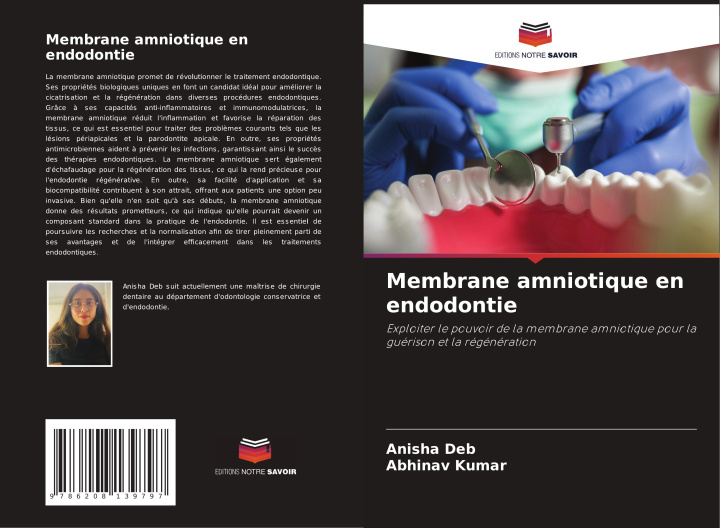 Knjiga Membrane amniotique en endodontie Anisha Deb