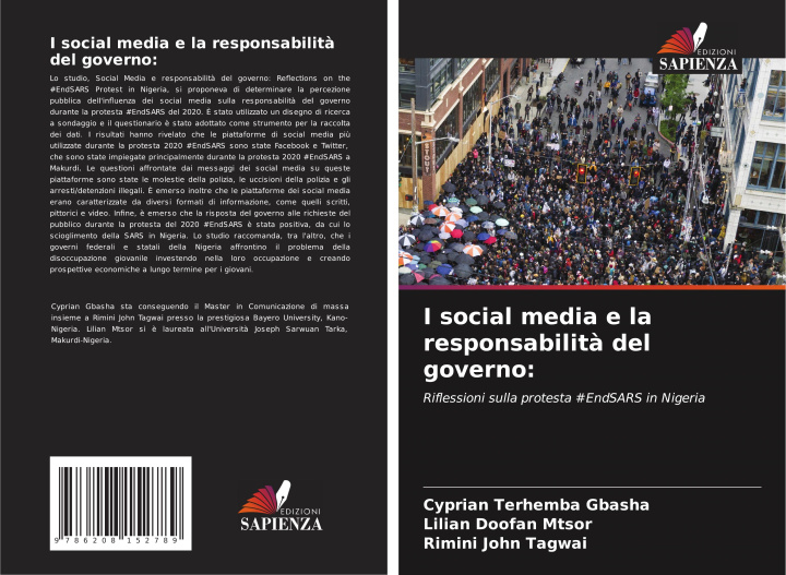 Knjiga I social media e la responsabilità del governo: Cyprian Terhemba GBASHA