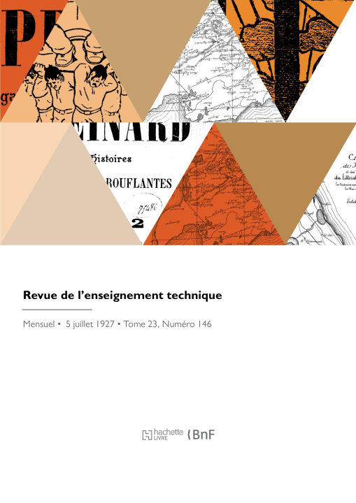 Carte Revue de l'enseignement technique 