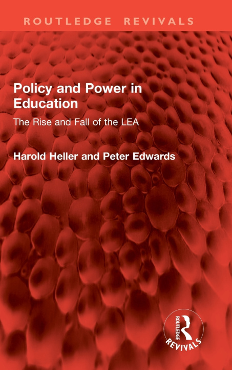 Libro Policy and Power in Education Peter Edwards