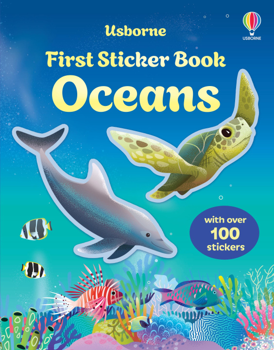 Книга First Sticker Book Oceans Amanda Shufflebotham