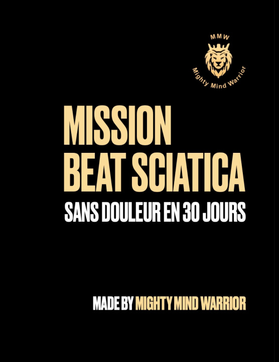 Knjiga Mission Beat Sciatica Alain Biankeu