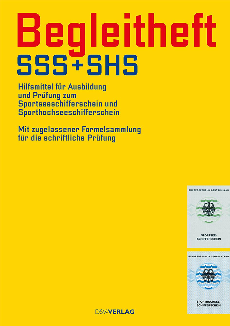 Knjiga Begleitheft SSS und SHS Deutscher Segler-Verband DSV GmbH