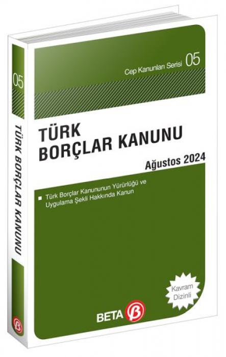 Knjiga Türk Borclar Kanunu 