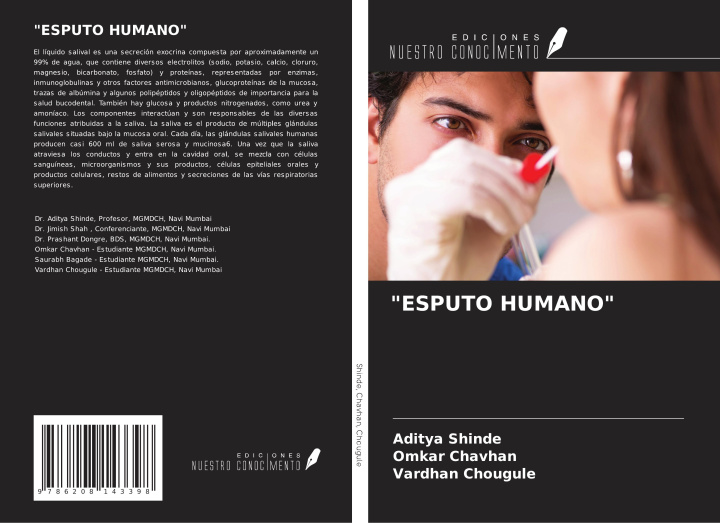 Knjiga "ESPUTO HUMANO" Omkar Chavhan