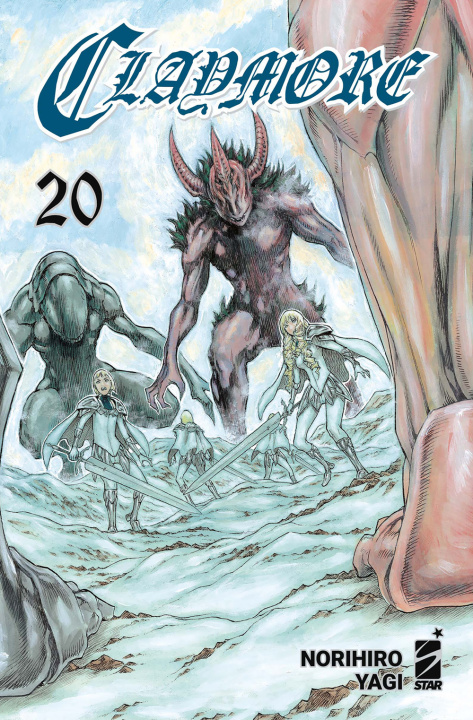 Book Claymore. New edition Norihiro Yagi