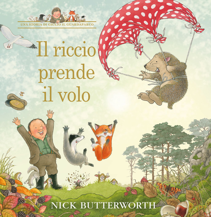 Книга riccio prende il volo Nick Butterworth